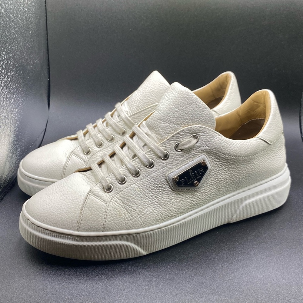 Phillip Plein Sneakers. White. Euro Size 42. US 9. - Picture 1 of 11